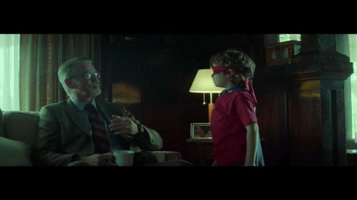 Pierce Brosnan and Noah Salsbury Lipson in Spinning Man (2018)