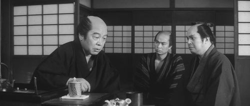 Sônosuke Sawamura and Eijirô Yanagi in The Tale of Zatoichi Continues (1962)