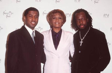 Whitney Houston, Kenneth 'Babyface' Edmonds, and Wyclef Jean