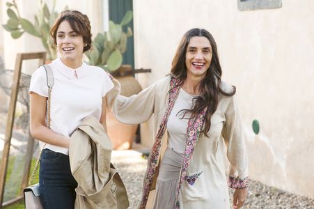 Ángela Molina and Tini Stoessel in Tini: The New Life of Violetta (2016)