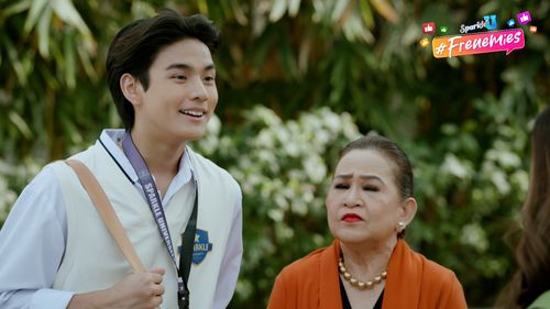 Michael Sager and Geleen Eugenio in Sparkle U (2023)