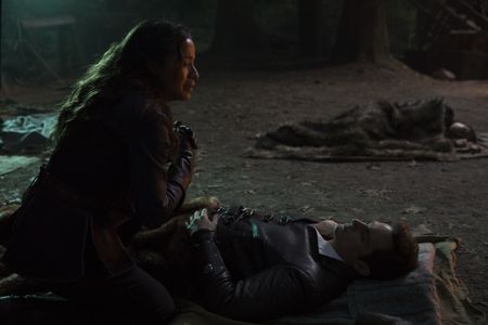 Dania Ramirez and Andrew J. West in Once Upon a Time (2011)