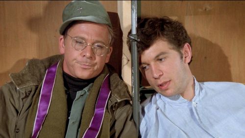 William Christopher and Robin Haynes in M*A*S*H (1972)