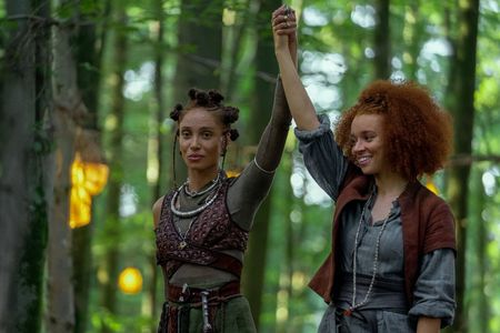 Adwoa Aboah and Erin Kellyman in Willow (2022)