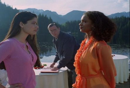 Judd Nelson, Kandyse McClure, and Natasha Wilson in Return to Cabin by the Lake (2001)