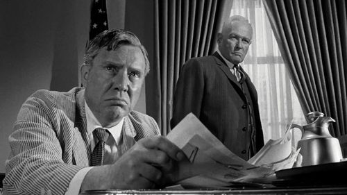 George Macready and Edmond O'Brien in Seven Days in May (1964)