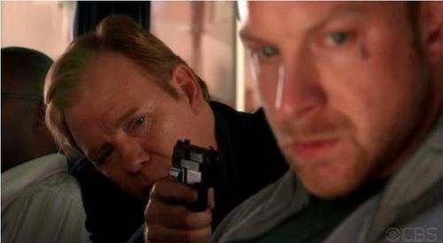 Adam Dunnells and David Caruso in CSI: Miami, 
