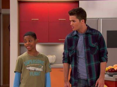 Tyrel Jackson Williams and Spencer Boldman in Lab Rats (2012)