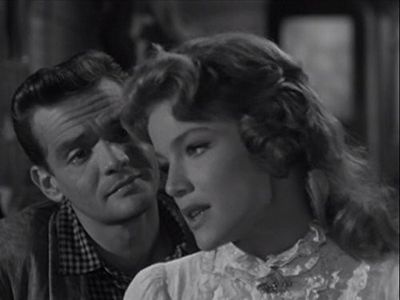 Wynn Pearce and Pippa Scott in Maverick: Easy Mark (1959)