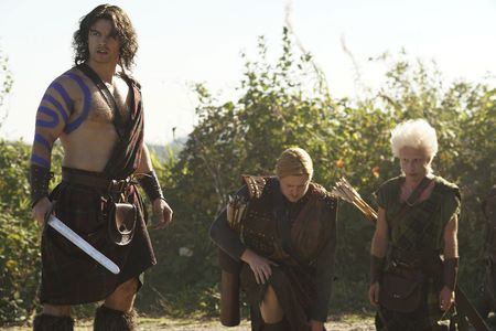 Paul Telfer, Josh Hallem, and Marco D'Angelo in Once Upon a Time (2011)