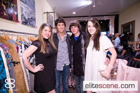 Shantiel Vazquez attends a Li Cari fashion event hosted by Hanna Beth and LA Direct Magazine. Also in photo: Rachel West