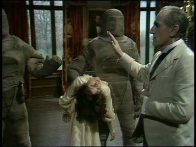 Bernard Archard and Elisabeth Sladen in Doctor Who (1963)