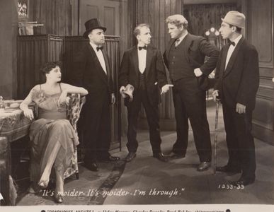 Jimmy Durante, Fred Kohler, Fuller Mellish Jr., Helen Morgan, and Charles Ruggles in Roadhouse Nights (1930)