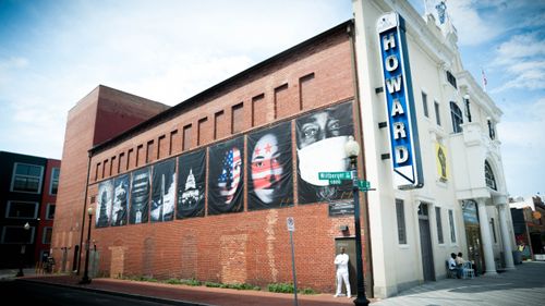 Public Art Activation Design: UNMASK FEAR & YOUNG WORLD FACES | THE HISTORIC HOWARD THEATRE