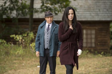 Mary-Louise Parker and James Spader in The Blacklist (2013)