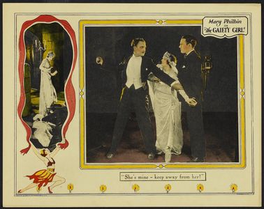 Joseph J. Dowling, William Haines, and Mary Philbin in The Gaiety Girl (1924)