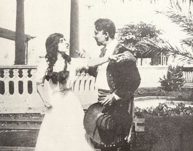 Lottie Pickford and William E. Shay in Rescued by Wireless (1912)