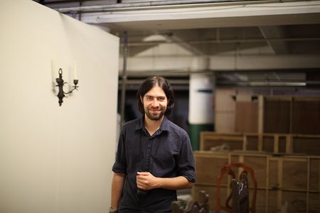 Miguel Muller at Central City Studio, Downtown Los Angeles