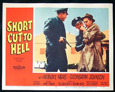 Joe Bassett, William Bishop, and Robert Ivers in Short Cut to Hell (1957)