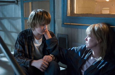 Charlize Theron and Thomas Curtis in North Country (2005)