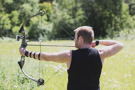 Archery practice