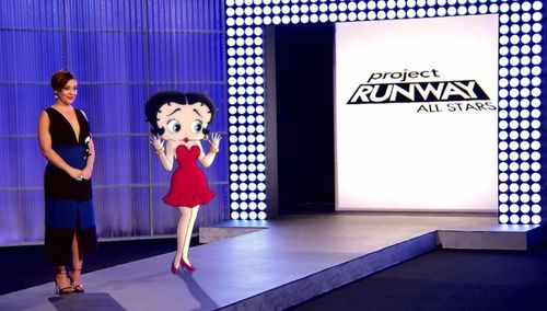 Voice of Betty Boop for Project Runway All Stars 