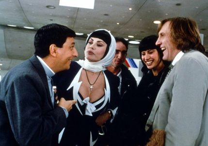 Gérard Depardieu, Christian Clavier, and Eva Grimaldi in Guardian Angels (1995)