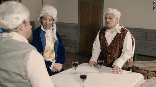 Jim Ford, Ryan Convery and Erik Johnson in the webseries: The Committee