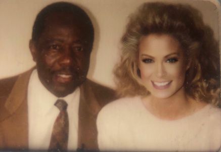 Backstage with Hank Aaron