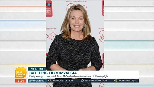 Kirsty Young in Good Morning Britain (2014)