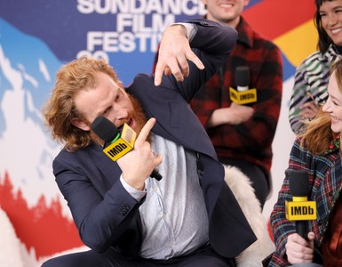 Miranda Otto and Kristofer Hivju at an event for The IMDb Studio at Sundance: The IMDb Studio at Acura Festival Village 