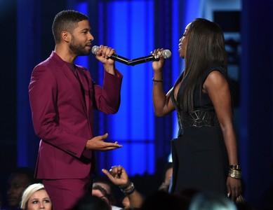 Jussie Smollett and Estelle at an event for 2015 Billboard Music Awards (2015)