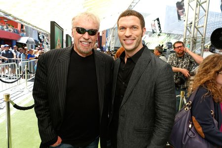 Phil Knight and Travis Knight at an event for ParaNorman (2012)