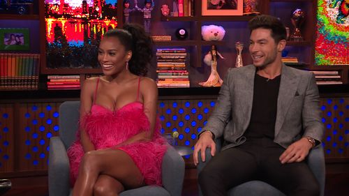 Andrea Denver and Ciara Miller in Watch What Happens Live with Andy Cohen: Ciara Miller & Andrea Denver (2022)
