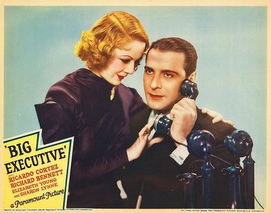 Ricardo Cortez and Elizabeth Young in Big Executive (1933)