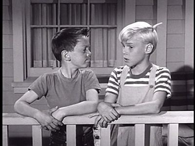 Billy Booth and Jay North in Dennis the Menace (1959)