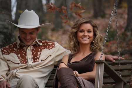 Travis Fimmel and Katrina Elam in Pure Country 2: The Gift (2010)