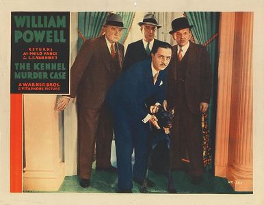 William Powell, Arthur Thalasso, Monte Vandergrift, and Charles C. Wilson in The Kennel Murder Case (1933)