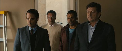 Oscar Martínez, Diego Velázquez, Germán De Silva, and Osmar Núñez in Wild Tales (2014)