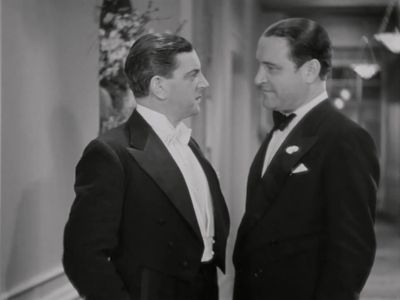Leslie Banks and Frank Vosper in The Man Who Knew Too Much (1934)