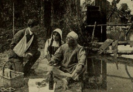 Adrienne Kroell and Frank Weed in The Miller of Burgundy (1912)