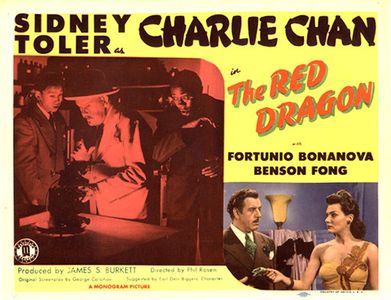 Willie Best, Fortunio Bonanova, Benson Fong, Marjorie Hoshelle, and Sidney Toler in The Red Dragon (1945)
