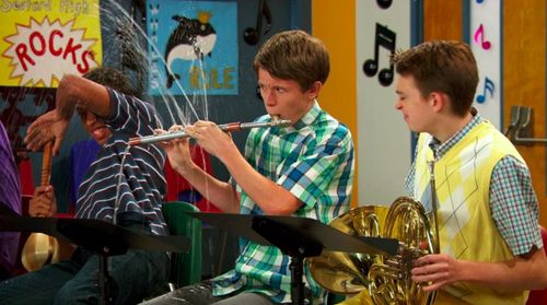 Dylan Riley Snyder and Harry Boxley in Kickin' It (2011)
