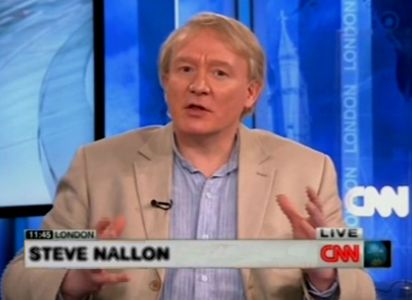 Steve Nallon interviewed on CNN.