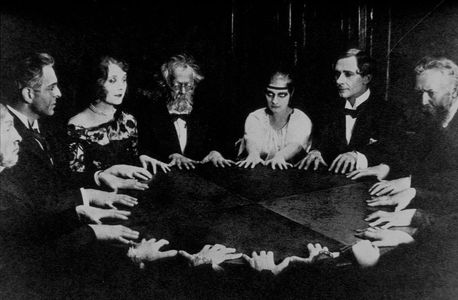 Alfred Abel, Rudolf Klein-Rogge, and Gertrude Welcker in Dr. Mabuse, the Gambler (1922)