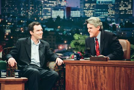 Jay Leno and Norm MacDonald at an event for The Tonight Show Starring Jimmy Fallon (2014)