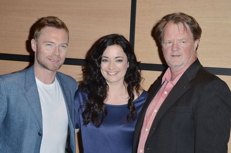 Ronan Keating, Mark Lamprell, and Laura Michelle Kelly at an event for Goddess (2013)