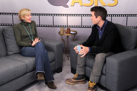 Penelope Ann Miller and Ben Lyons at an event for The IMDb Studio at Sundance (2015)