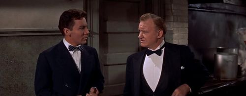 Cameron Mitchell and Tom Tully in Love Me or Leave Me (1955)