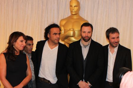 Susanne Bier, Rachid Bouchareb, Alejandro G. Iñárritu, Yorgos Lanthimos, and Denis Villeneuve
